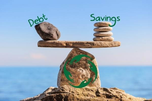 pay off debt or focus on your savings?